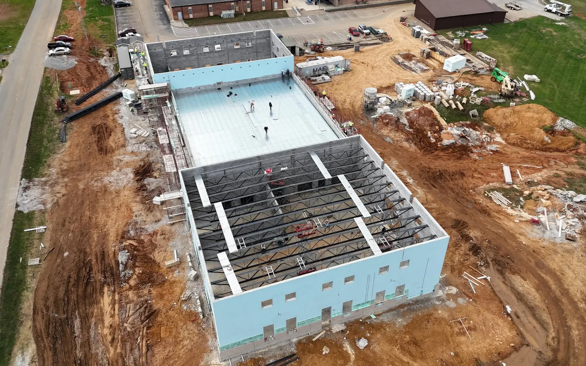 steel pre engineered metal church building