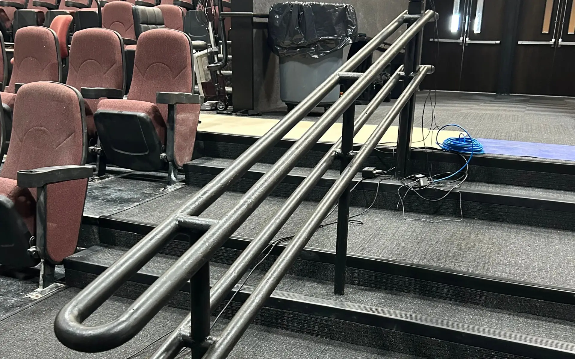 misc steel fabricated stair rails and more