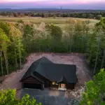 outside sky view of a residential project in crossville custom home