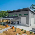 outside street view of crow creek winery in pikeville