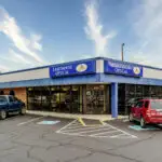 Full view photo of a custom build commercial building for the business lighthouse optical in cookeville tennessee